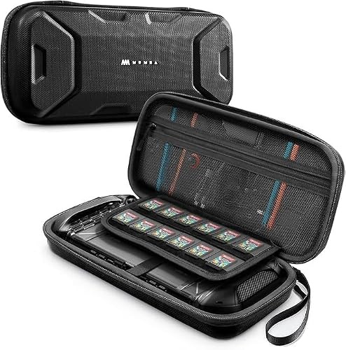 mumba Carrying Case for Nintendo Switch 2 2025, [Plus Version] Portable Protective Travel Carry Handbag Pouch for Blade/Titan Case [Large Capacity]
