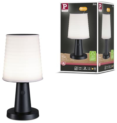 Paulmann 94611 Solar LED Tischleuchte Ilanga IP44 2700K 125lm Anthrazit