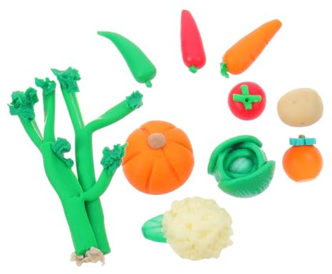 BESTonZON 10pièces Miniatures De Légumes Réalistes Carottes Faux Végétaux pour Décoration Intérieure Et Extérieure Accessoires De Jardin Et