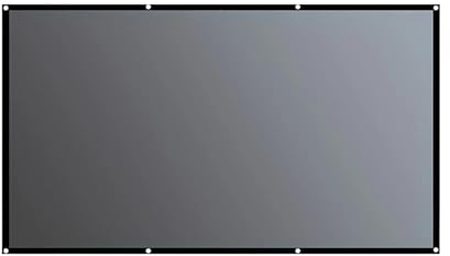 videoproyector pantalla proyector Soporte ligero anti del metal de la pantalla de proyección de la película de la alta definición para la visualización del pequeño ángulo 3D y 1080P(GG84 inch)