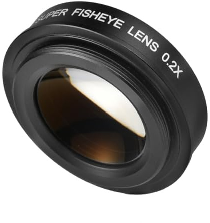 Multipurpose Fisheye Lens 37MM 0.2x Wide Angled Camera Smartphone Lenses Low Profile Lens