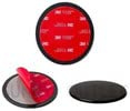 Navitech 80mm (Double Jeu) dans Le Disque De Tableau De Bord Universel Adhésif - Compatible avec Le LMTNNB 9 Pouce Sat Nav
