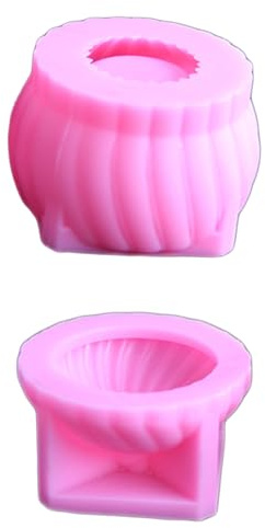 LLLmhuaa Juego de escayolas de silicona reutilizables hechas a mano para manualidades y decoración del hogar