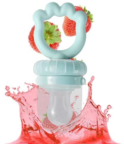 Succhietto In Silicone | Succhietto Alimentatore Frutta Per & | Dentiera Magazzino Verticale Per Compleanno, Festa Dei Bambini, Pasqua, Capodanno & Natale | Senza BPA
