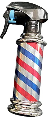 RNXRZANK Flacon Vaporisateur pour Coiffeur, Aérosol de Coiffage Réutilisable pour Coiffeurs, GRIS