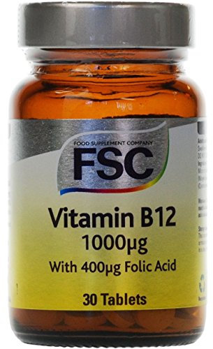 FSC 1000ug Vitamin B12 - Pack of 30 Tablets