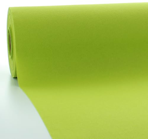 Sovie HORECA Tischdeckenrolle in Kiwi aus Linclass Airlaid, 80 cm x 40 m, 1 Stück, Einweg Tischdeko Bankettrolle Buffetdecke Gastronomiebedarf Hochzeit Party