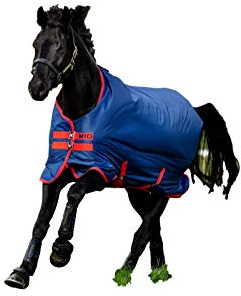 Horseware Amigo Mio Turnout lite Dark Blue red Gr. wählbar (145)