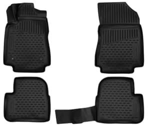 Element 3D Gummimatten Passgenaue Fußmatten Citroen C3 (CIII) 2016- Schrägheck 4tlg