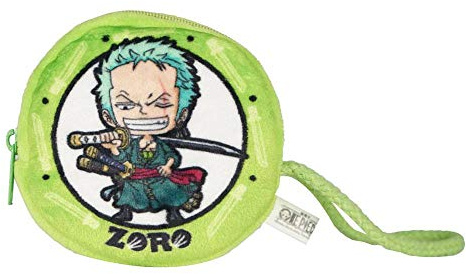 SAKAMI - One Piece - Zoro - Plüsch/Plush - Coin Purse/Geldbörse 10 cm - original & lizensiert, Bunt