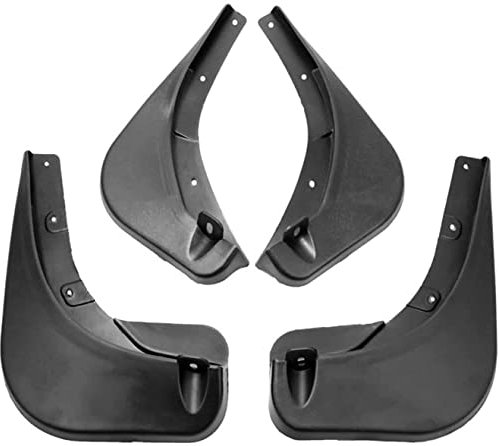4 Pezzi Auto Paraspruzzi per Jeep Renegade BU 2014-2018, Auto Parafango Impermeabile E Resistente, Paraspruzzi Con Vite,Facile Montaggio