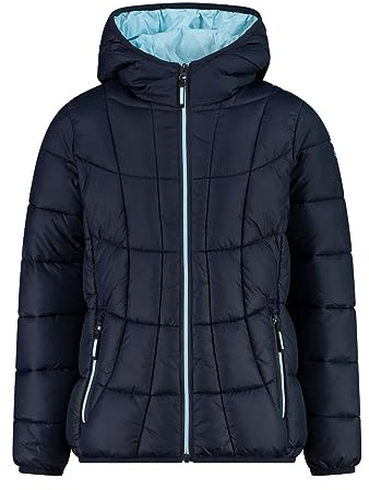 CMP Kid G Unisex Fast Huvjacka - Barn Och Tonåringar, Svart Blå, 104