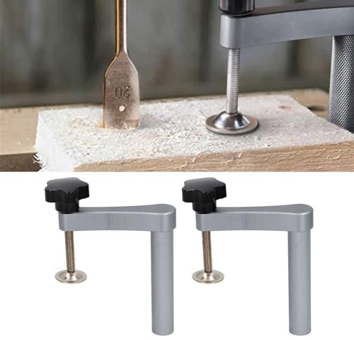 Bench Dog Clamp, 3/4 Inch (19mm) Holdfast Dog Hole Clamps for Woodworking, 70mm Thickness Adjustable MFT Table Hold Down Clamps - 2 Pack