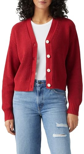 Levi's Snowflake Cardigan Scarlet Smile