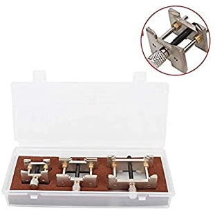 Smowfes Watch Repair Kit, Watch Movement Holder Set, 3 PCS/Set Metal Movement Fixed Base Holder Accessories Repairing Tool for Watchmaker