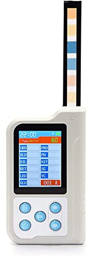 Digital urinanalysator med 11 rutintester och PH-testremsor – hemtestsats för sjukhus och kliniker