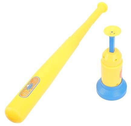 HUSHUI Barnbaseballleksaksset Förbättra Koordinationen med 3 Bollar och slagträ för Utomhuslek Säker och Hållbar Plast