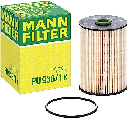 MANN-FILTER PU 936/1 X Kraftstofffilter – Kraftstofffilter Satz mit Dichtung/Dichtungssatz – Für PKW
