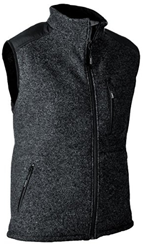 Pfanner warme Wooltec Weste aus Merinowolle, Farbe:grau, Größe:XL