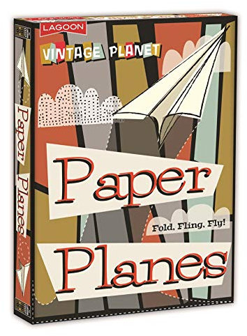 Lagoon 6446 Sixty Second Paper Planes Kit, Box 15.7cm x 21.5cm x 2cm, for 6 years to 18 years