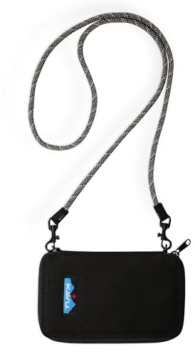 KAVU Go Time Bi-Fold Crossbody Geldbörse mit Seilriemen