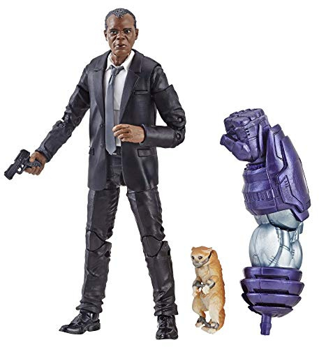 Marvel Captain 6-inch Legends Nick Fury Figure for Collectors, Kids, & Fans
