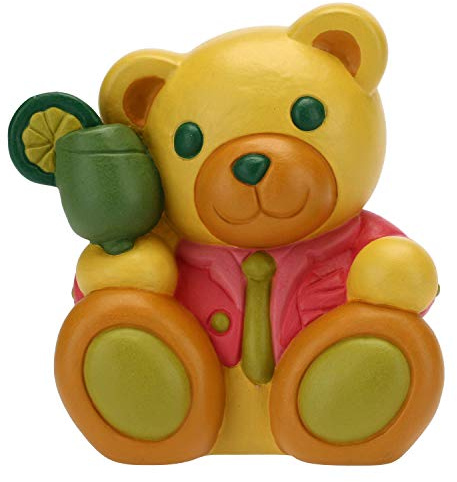 THUN - Teddy Street Art Milano Piccolo - Ceramica - h 8,8 cm - Linea I Classici