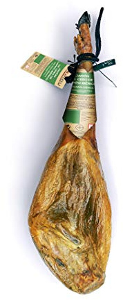 Jamón Ibérico de Cebo de Campo Pata Entera con Hueso 50% Raza Ibérica 7–8 kg — Curación +30 Meses — Cert. Hycer — Guijuelo Salamanca — aBeiou