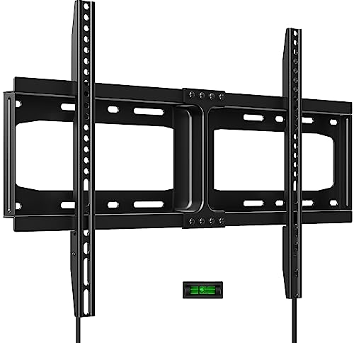 HOME VISION Schwerlast TV Wandhalterung Ultraflach [75kg/86 Zoll] Universelle Support Mural TV für 32-86 Zoll Fernseher (Flach & Gebogen), Max VESA 600x400, Platzsparend nahe an der Wand