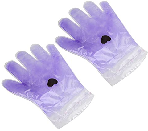 Guantes de Tratamiento de Cera de Parafina, Aroma de Lavanda para Derretir Agua que Promueven la Absorción Guantes de Tratamiento de Parafina para Salones de Belleza para Uso Doméstico(#1)