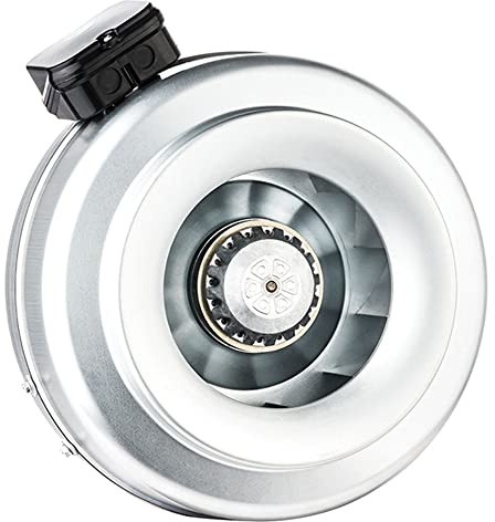 Rohrventilator BDTX 250mm Rohrlüfter Kanallüfter In-Line Kanalventilator Rohr Kanal Lüfter Bauventilator Axial Zuluft Abluft (250mm)