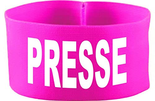 Kleiner Fratz gummielastische Armbinde 5 cm Bedruckt mit Presse (Farbe neonpink) (Gr. Senior - 28 cm)