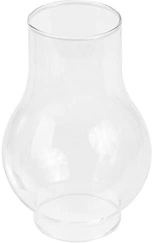 LIFKOME Per Lampada In 1Pc Paralume Per In Per Lampada A Olio Paralume In Trasparente Paralume In Artigianale Per Lampade A Olio Vintage (10 5 * 15 *