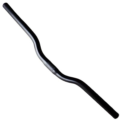 Perfeclan Mountainbike-Lenker 25,4 mm * 620 mm Fahrradlenker Leichte Fahrradstangen aus Aluminiumlegierung Lange, breite Lenker für Downhill-Radrennen