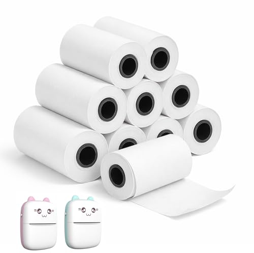 Thermopapier für Kinder Sofortbildkameras, Nachfülldruckpapier,Thermodruckerpapier für Sofortdruckkameras Kidizoom Kamera Nachfüllpapier, Rollen von Druckpapier für Kamerapapier, Falsche Frage