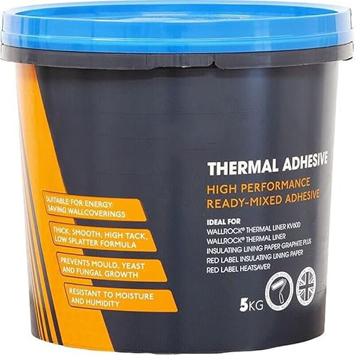 Thermal Liner Adhesive Ready Mixed Heavy Duty Wallpaper Paste 5kg
