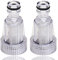 ZKSXOA 2 Pcs Pressure Washer Gun Adapter, Pressure Washer Inlet Filter, Hose Tap Connector, Washer Inlet Filter, 3/4 Inch Garden Hose Connector, High Pressure Washer Hose Tap Connector