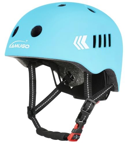 KAMUGO Toddler Helmet Kids Bike Helmet for Ages 2-8 Years Girls Boys,Child Adjustable Helmet Multi-Sport Bicycle Skateboard Skating Scooter Cycling Inline Skates