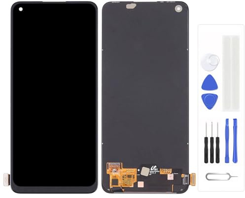 Generisch LCD Display für OnePlus Nord CE 2 5G Ersatz Display LCD Touchscreen Digitizer Bildschirm Glas (Schwarz)