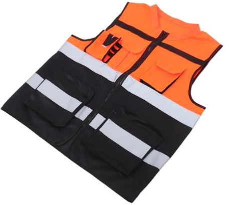 Veemoon Reflective Safety Vest Für Nachtaktivitäten Hochsichtbare Reflektierende Weste Für Radfahren Laufen Und Bauarbeiten Atmungsaktives Material Für Und