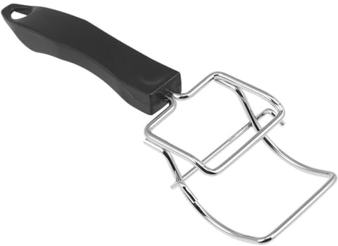 Ciieeo Clip Per Teglia Da Forno in Acciaio Inossidabile Resistente Al Calore Pinza Per Piatti Caldi Multiuso Per Estrarre Sicuramente Teglie E Griglie Da Forno E Friggitrice Ad Aria 7.83X2.36X1.57In