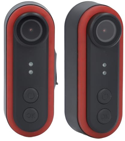 Telecamera per Bici con Fanale Posteriore, Telecamera Posteriore per Bici Grandangolare 1080P HD 150° con 6 modalità di Illuminazione Regolabili, Supporta L'interconnessione del