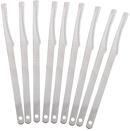 NOLITOY 10pezzi Strumenti Per Pedicure Professionale Acciaio Inossidabile Trimmer Per Unghie e Raschietto Per Morta Per Trattamenti Domestici e Professionali