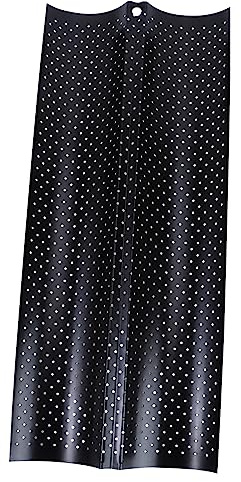 BEBEMOKO Stampo Per Baguette Nero Piccolo Scomparti Teglia Forno Antiaderente Per Pane Francese Wave Stick Vassoio Perforato Cucina