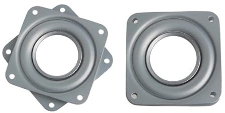 OZXZH 1PCS Square Bearing Swivel Plate 360 Degree Rotating Plates Accessory Supplies For Home Kitchen Dishes Rotatable Tray