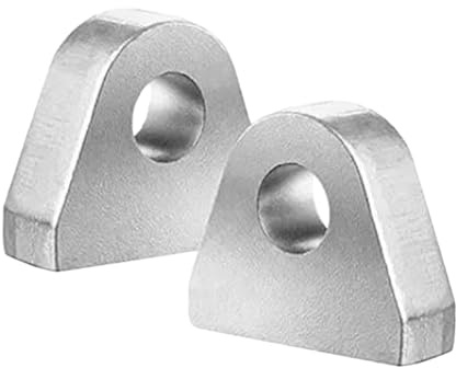 2 Pieces Weld on Tabs Clevis Mounts for Plants Lifting Shackles Tractor