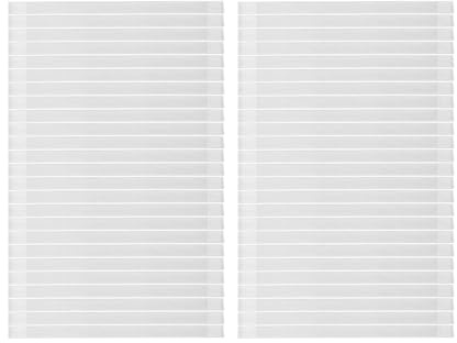 Gitohoni 50 Piezas Tiras de Pegamento Térmico para Encuadernar Cintas EVA Reparación de Libros Barra Adhesiva Adecuado para Oficinas Proyectos Escolares Archiv, 50 pcs