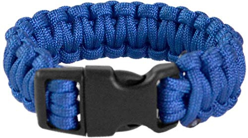 normani 1-2 oder 3 Professionelles Survival Armband aus geflochtener Paracord mit Clipverschluss 17mm