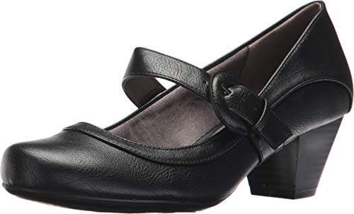 LifeStride Women's ROZZ Shoe, Black, 6 M US