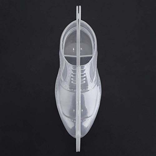 Schuhe Schokoladenformen Kunststoff 3D Herren Schuhe Form Kuchenform DIY Süßigkeiten Formen DIY Wachs Schmelzform Kreative Backwerkzeuge zum Dekorieren von Geburtstagsfeiern Hochzeiten Jubiläum